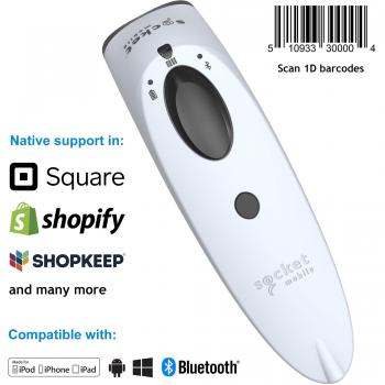 Tragbare Barcode-Scanner mit Ladestation S730 LASER BARCODE von SocketScan