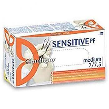 Multipro ESSP/S Guanto Lattice Sensitive, Senza Polvere, S