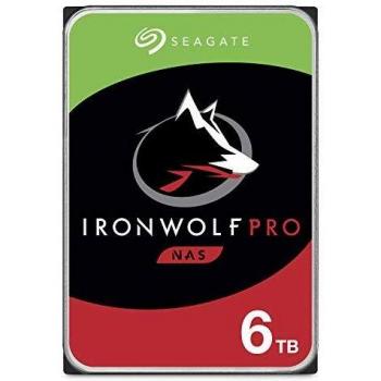 Seagate ironwolf pro st6000ne000 hdd 6.000gb sata iii 3.5 7.200 rpm nas