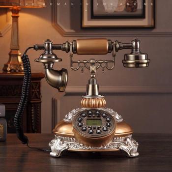 Classic Blue Backlit Telephone for Home