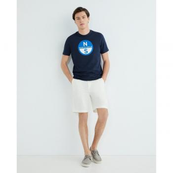 T-shirt North Sails con logo stampato grande