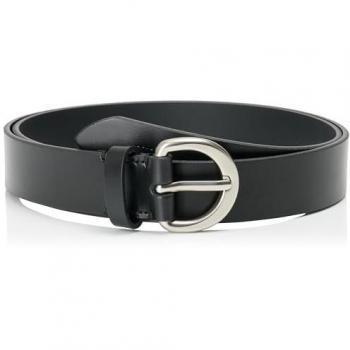 Calvin Klein Jeans cinturino femminile nero, fibbia a pin 30 mm