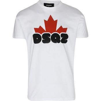 DSQUARED2 Herren T-Shirt in Weiß aus Baumwolle | L