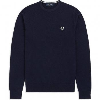 Fred Perry pull bleu col rond taille XXL