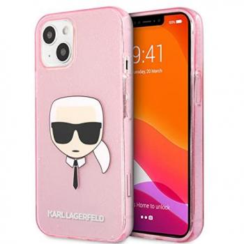 Cover smartphone Karl Lagerfeld rosa per iPhone 13 Pro Max