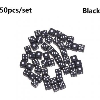 50 PCS 5MM Acrylic Dice