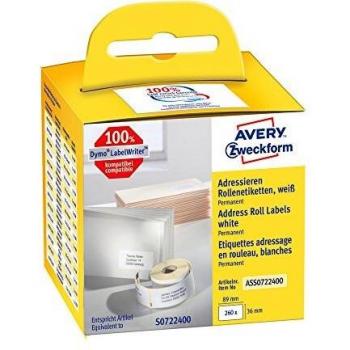 AVERY Zweckform ASS0722400 Adressetiketten selbstklebend