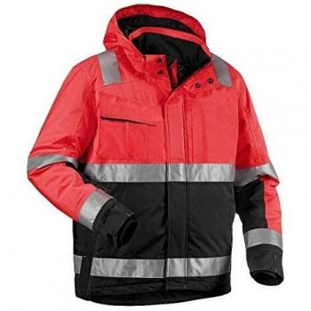 Chaqueta de seguridad invierno BLK 4870 rojo neon XL
