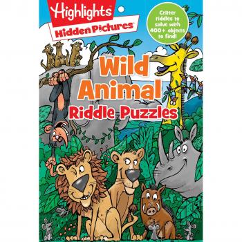 Wild Animal Riddle Puzzles (Hidden Picturese Riddle Puzzle Pads)