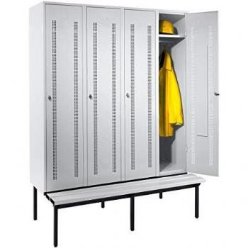 Armadietto Wolf Berlin 1 con Panca 4 (Con Panca 4)