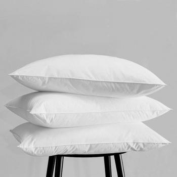 Peter Khanun Bed Pillow, Down Alternative for Neck/Spine Support – Slow Rebound, 100% Cotton Cover