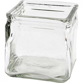 Compact Square Candle Holder – 12 Count – 10cm Height