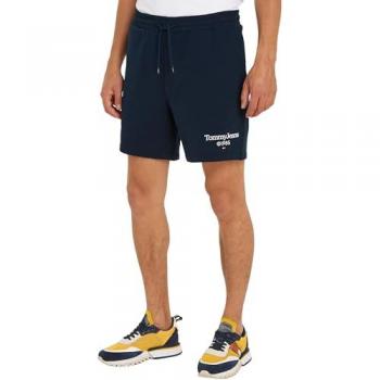 Pantalón Corto Tommy Hilfiger Azul para Hombre con Logo Gráfico