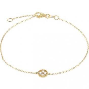FAVS Damen-Armband 375er Gelbgold