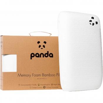 Panda Memory Foam Bamboo Extra comfort Layer Luxury Soft Cushion Hypoallergenic