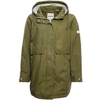 Superdry Parka Mujer Verde Aceituna – Look Aventurero