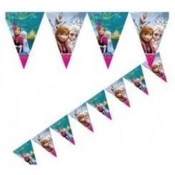 Banderín Frozen Happy Birthday