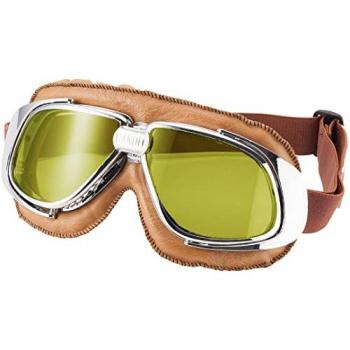 Bandit Classic Lunettes Moto Jaune Forme Unifiée