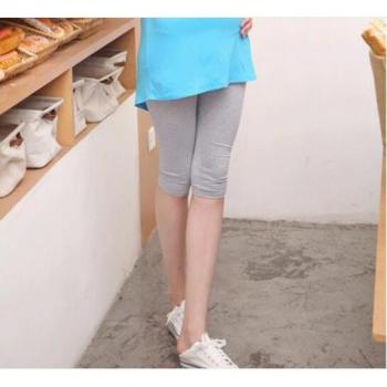 Fdfklak Mutterschafts-Leggings in Schwarz und Weiß
