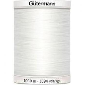 Gutermann Sew All Thread 1000m White