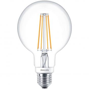 Philips Filament LED Globe 7W E27 827 klar dimmbar