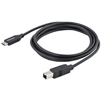StarTech.com M/M USB 2.0 Kabel, USB-C auf USB B, 2 m