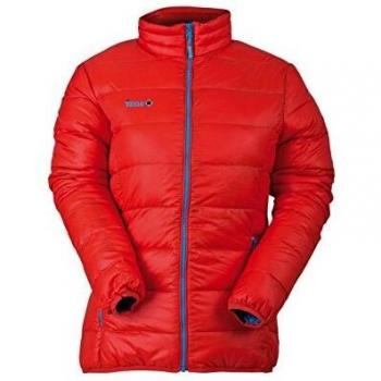 IZAS Daunenjacke Buk Orange/Türkis XS – leichte Daunenjacke