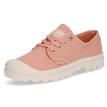 Palladium Low Sneaker Pampa Ox Low Top 92351‑664‑m – Rosa Rose Stone Baumwolle (Damen, 38)