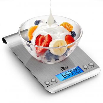 Bilancia da Cucina Uten Argento 23,5 x 16,5 x 2,7 cm