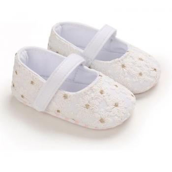 Chaussures bébé princesse à motif floral