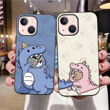 Tom und Jerry iPhone und Samsung Hülle in tiefseeblau