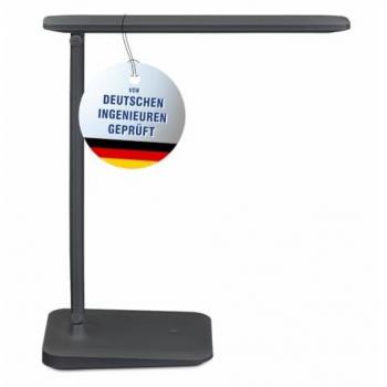 Akku-Tischleuchte MAULsally, schwarz, CCT, dim., Höhe 34 cm
