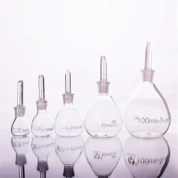 Flacon pycnomètre classe A densité en verre (25 ml)