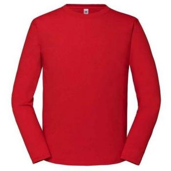Fruit of the Loom Men’s Iconic Long‑Sleeve Shirt, Deep Navy – L