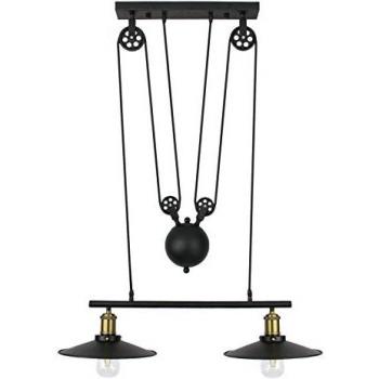 Lampadario Carrucola Style 2 Batterie