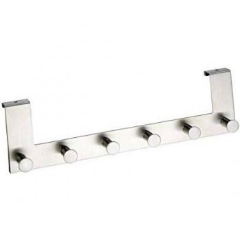Wenko Türgarderobe Celano Edelstahl matt, chrom