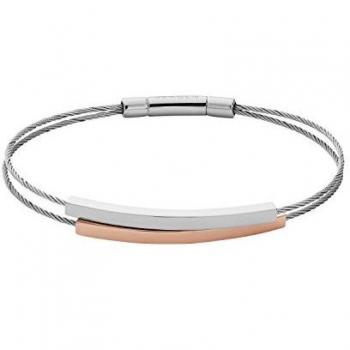 SKAGEN Bracciale Donna con Maglia Fine in Acciaio Inossidabile