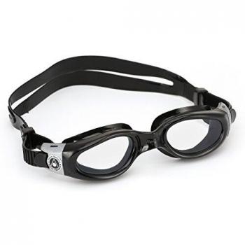 Aqua Sphere Kaiman Compact, Lunettes de Natation, Verres Clairs, Taille Unique