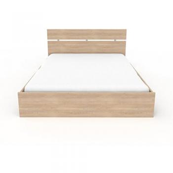 Lit Galaxy Chêne Brooklyn – 149 × 90 × 205 cm, Panneau de particules couleur beige