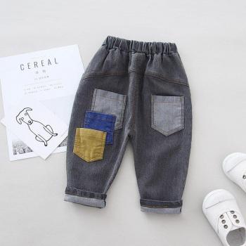 Pantalon garçon Jchao avec poches 1-5 ans
