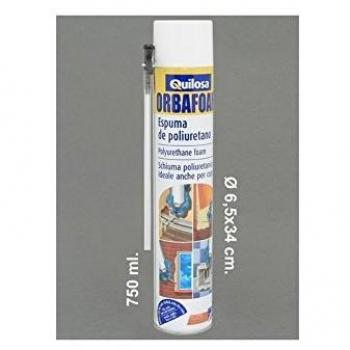 Espuma poliuretano quilosa Orbafoam 750 ml