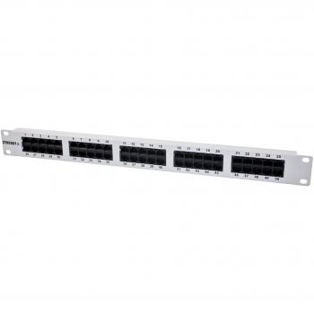 Pannello Patch CAT3 ISDN RJ-45 Grigio