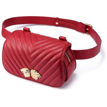 LOVEVOOK Sac Banane Sportif – Femme, Couleur Lions Rouge