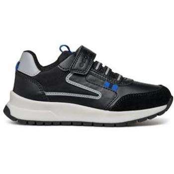 Geox J Briezee Scarpe Senza Lacci Nero Grigio EU 34