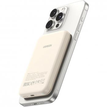 Ugreen Powerbank Magnétique Mini 5000mAh Blanc