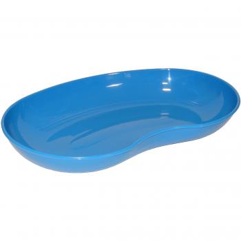 Nierenschale aus Kunststoff blau