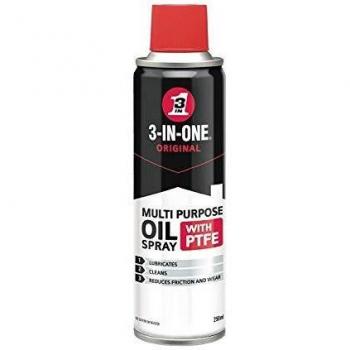 IN-ONE® HOW31PTFE 3-IN-ONE® Original Multi-Purpose Oil Spray with PTFE 250ml
