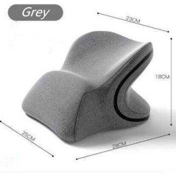 Oreiller de repos en mousse à mémoire de forme, ergonomique, incurvé, protection des mains et du cou