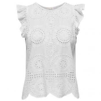 Camiseta s/m con bordados ONLY, Modelo 15319153