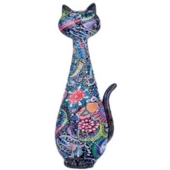 Altri Signes Grimalt: “Mystische Katze” – 6 x 8 x 21 cm